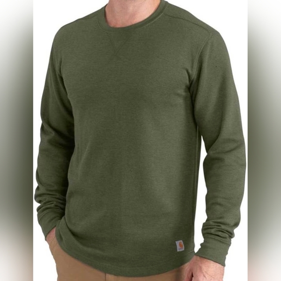 Carhartt Men's Relaxed Fit Workwear Long Sleeve Crewneck Shirt Size XL NWOT - Picture 1 of 5